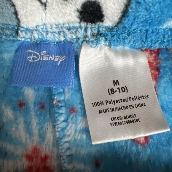 Disney Women's Pajama Pants Size M 8-10 Olaf Christmas Super Soft Fleece‎ - Picture 2 of 3